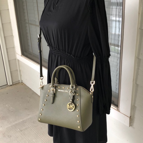 Michael Kors Ciara Med Messenger + Card Key Holder - Picture 8 of 8